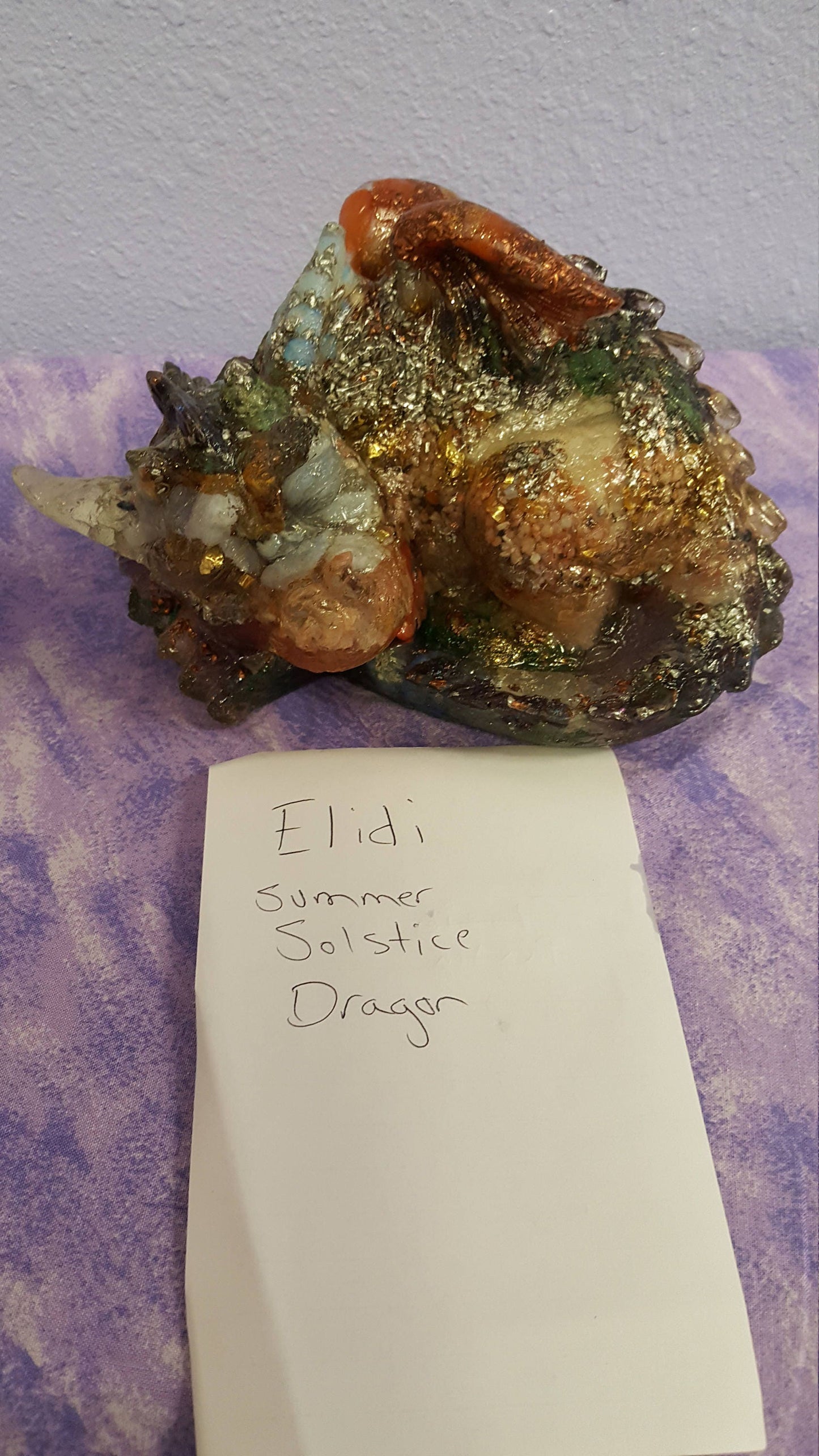 Elidi/ Dragon/ Orgone/ Crystals/ Summer Solstice