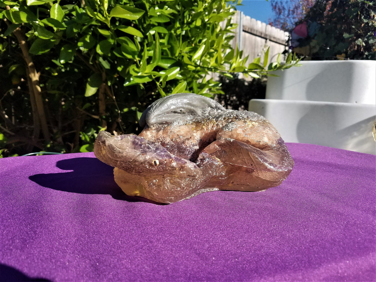 Leda / Laying Dragon | Crystals / Orgone