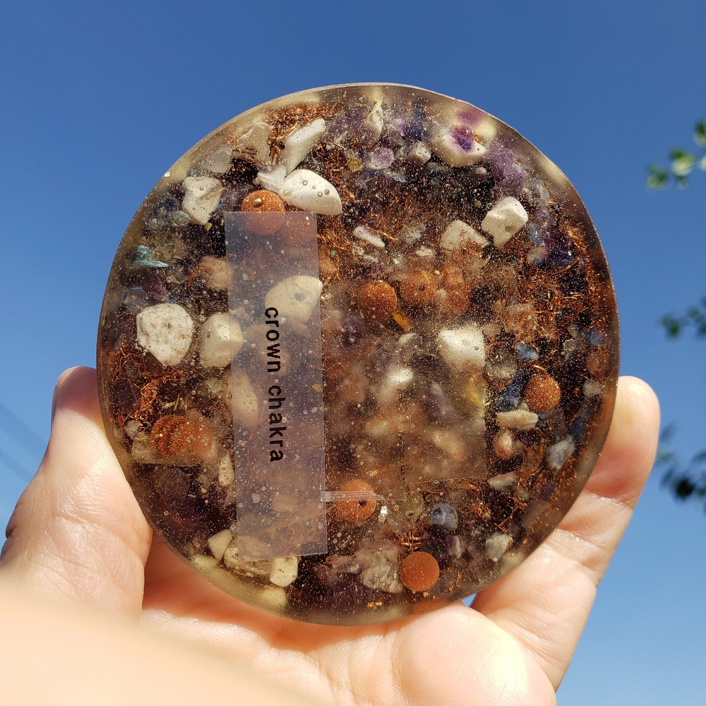 Crown Chakra Coaster