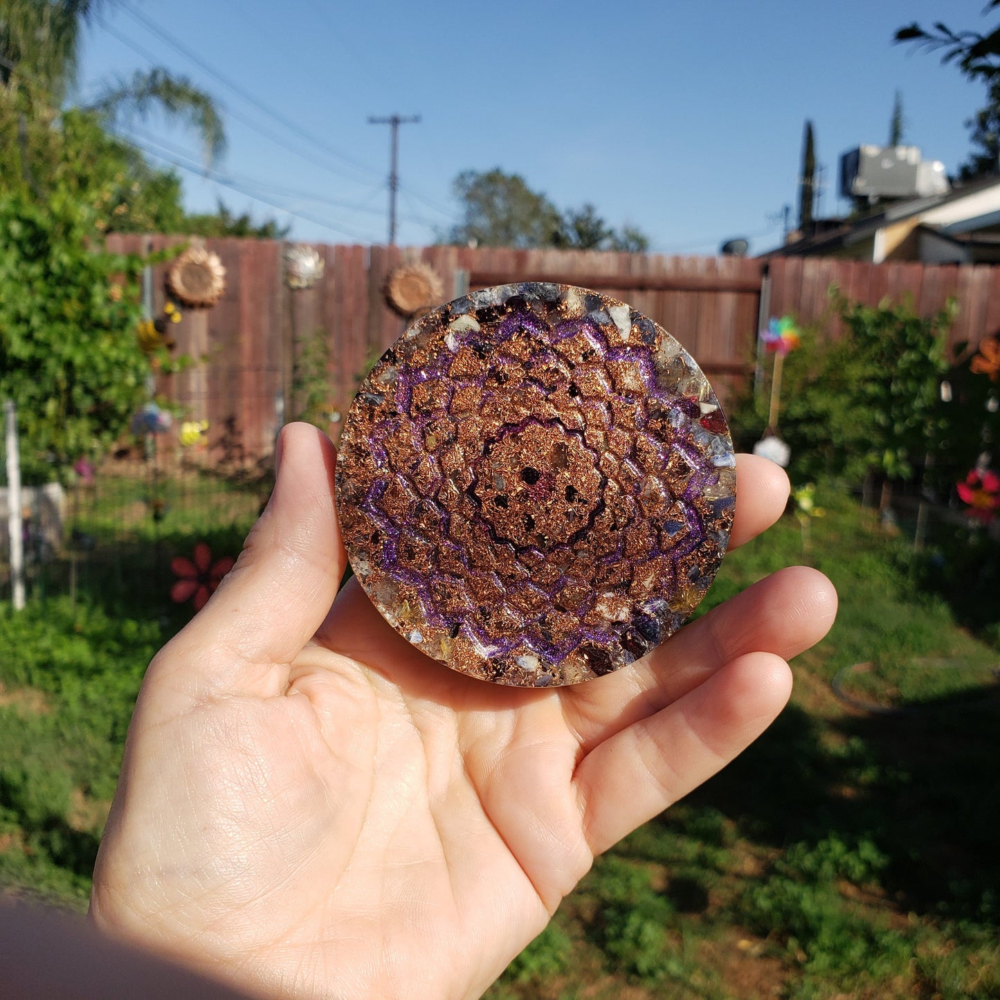 Crown Chakra Coaster