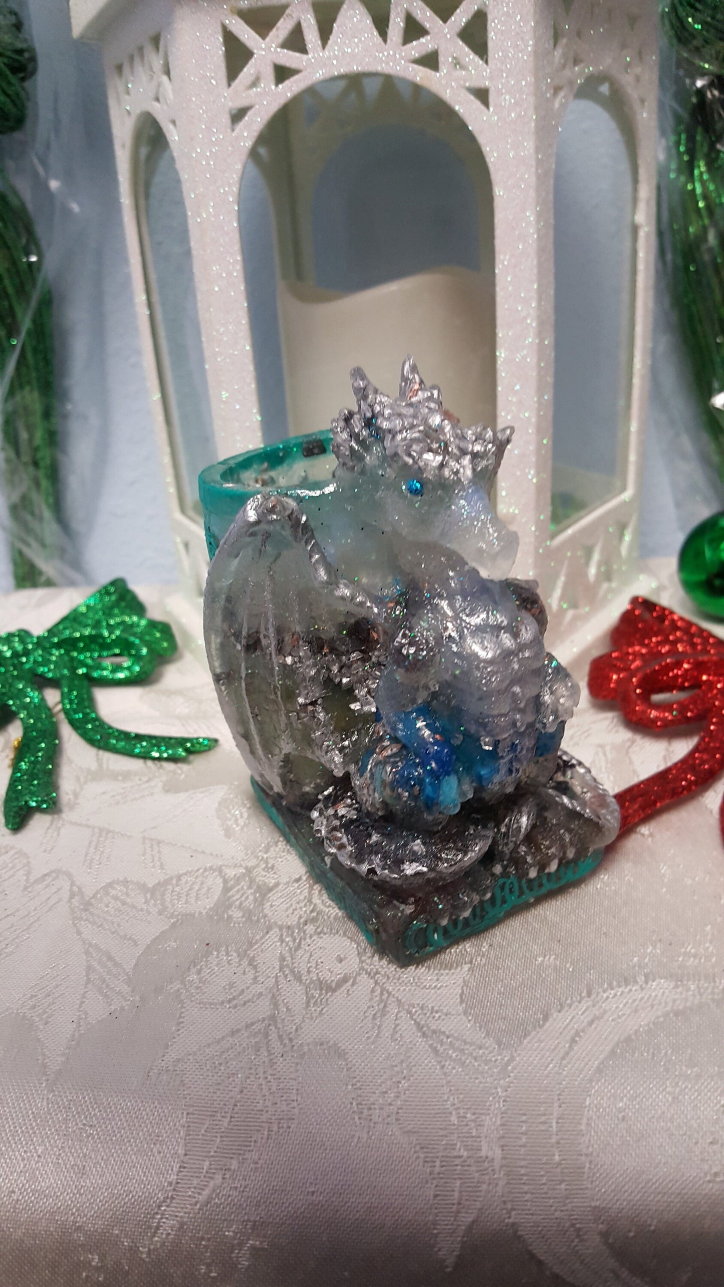 Aine Maire / Orgone / Dragon Candle Holder
